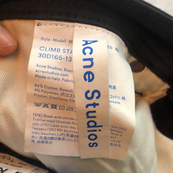Acne Slim Jeans - Picture 4 of 5
